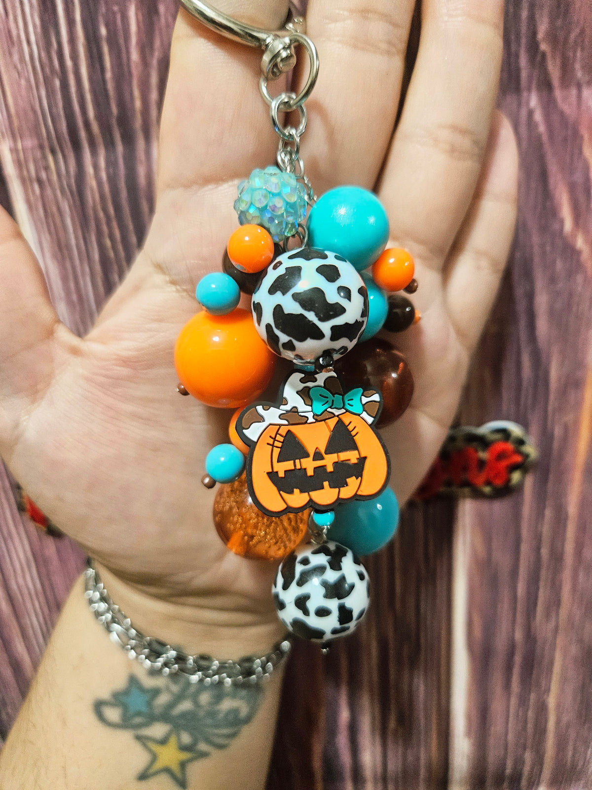 Bag Charm - western Halloween